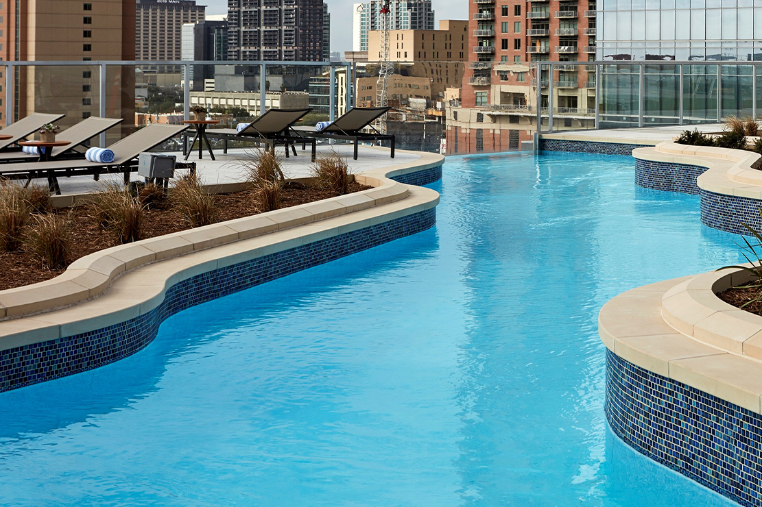 Hotels with lazy river near me