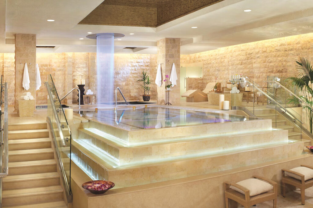 Roman baths at Qua Baths & Spa, Caesars Palace Las Vegas