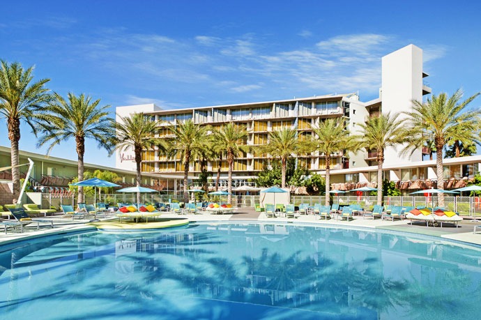 Pool at Hotel Valley Ho in Scottsdale